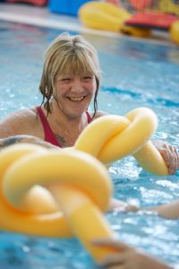 Annette benefited from the use of the hydro pool