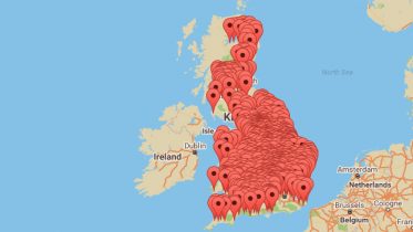 View our textile recycling bank map