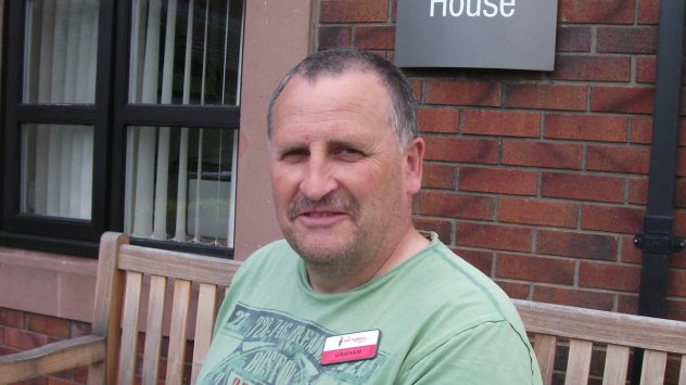 Life changing support: Graham Murray