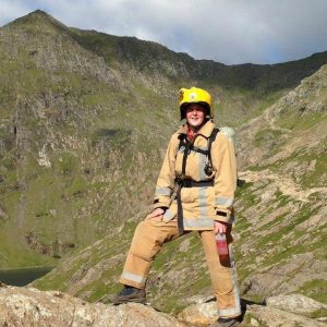 Sally climbed Snowdon after her rehabilitation