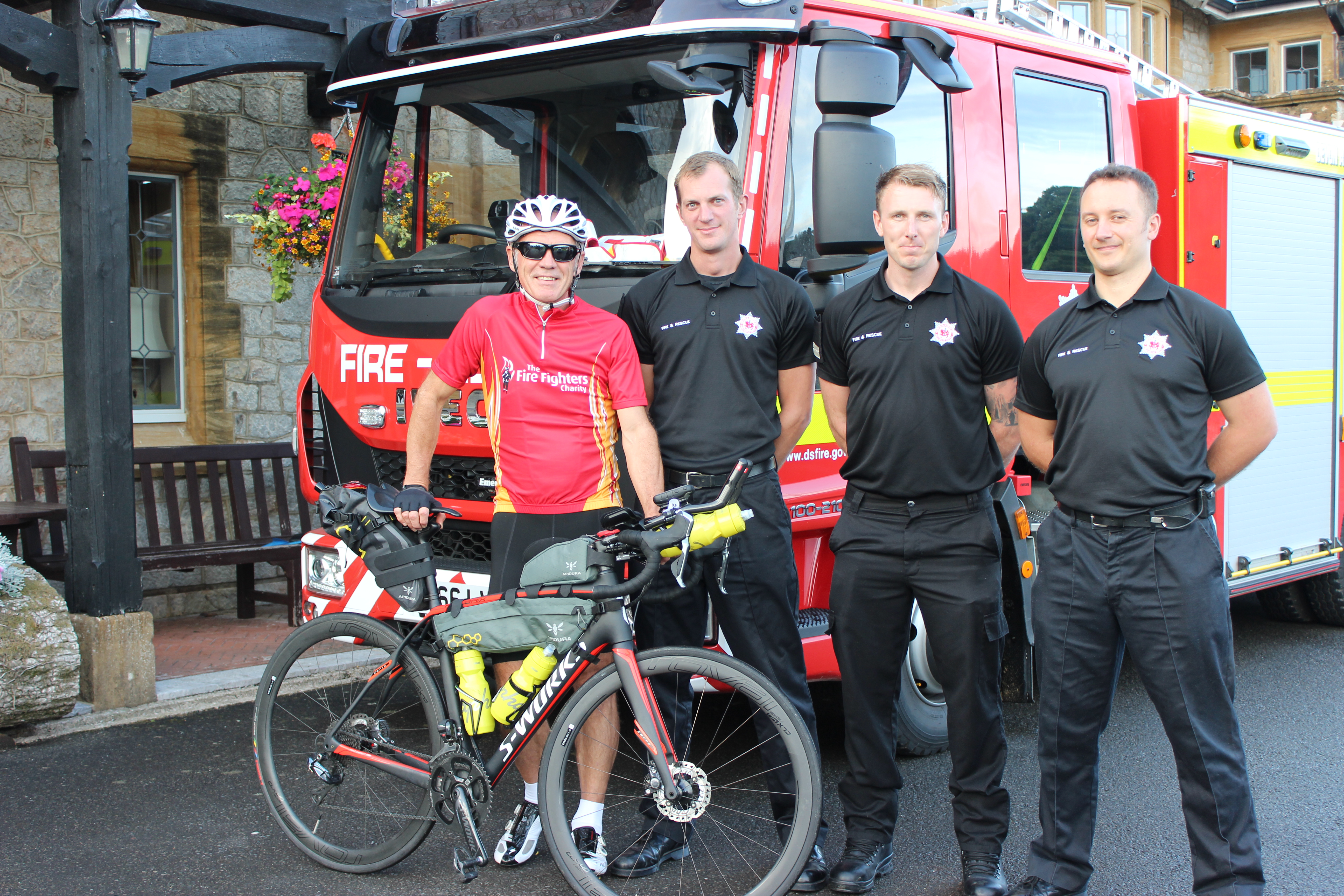 Retired Chief’s epic bike challenge