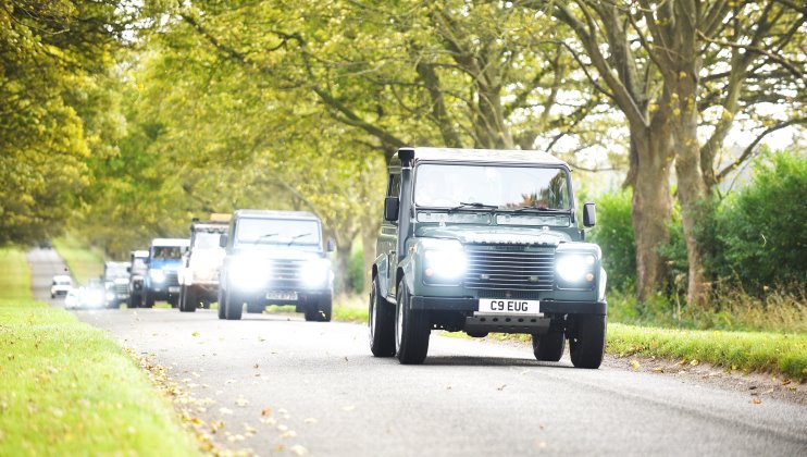 Land Rover enthusiasts turn out in droves