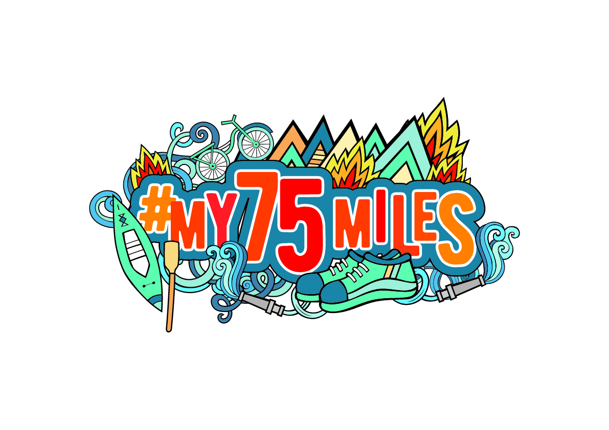 #My75Miles