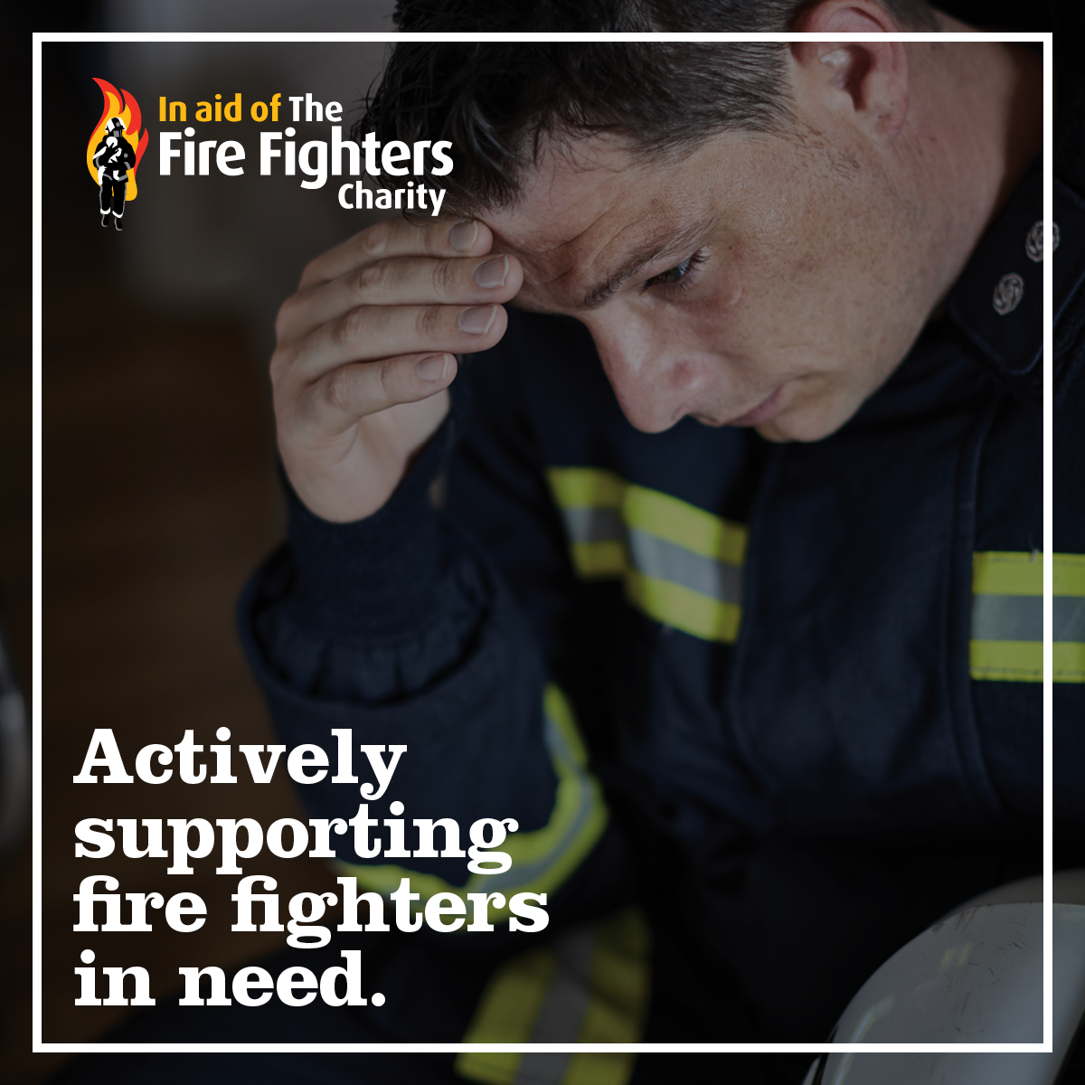 Actively sponsoring fire fighters in need