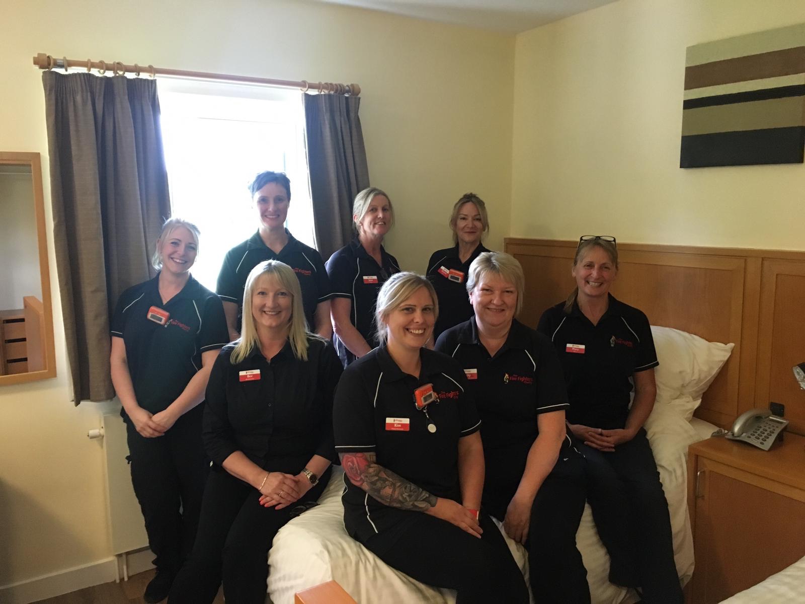 Jubilee House nursing team June 2019