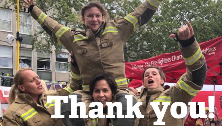Your latest fundraising efforts
