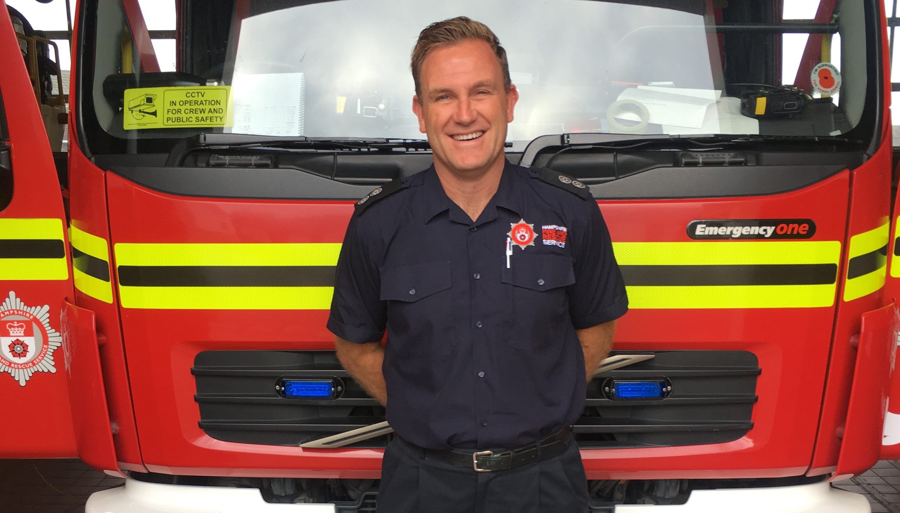 Stu: “I’m more able to discuss mental health with my fire colleagues”