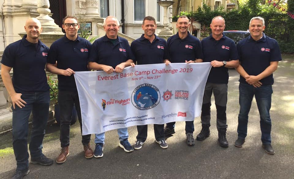Trek of a lifetime: the firefighters heading to Everest