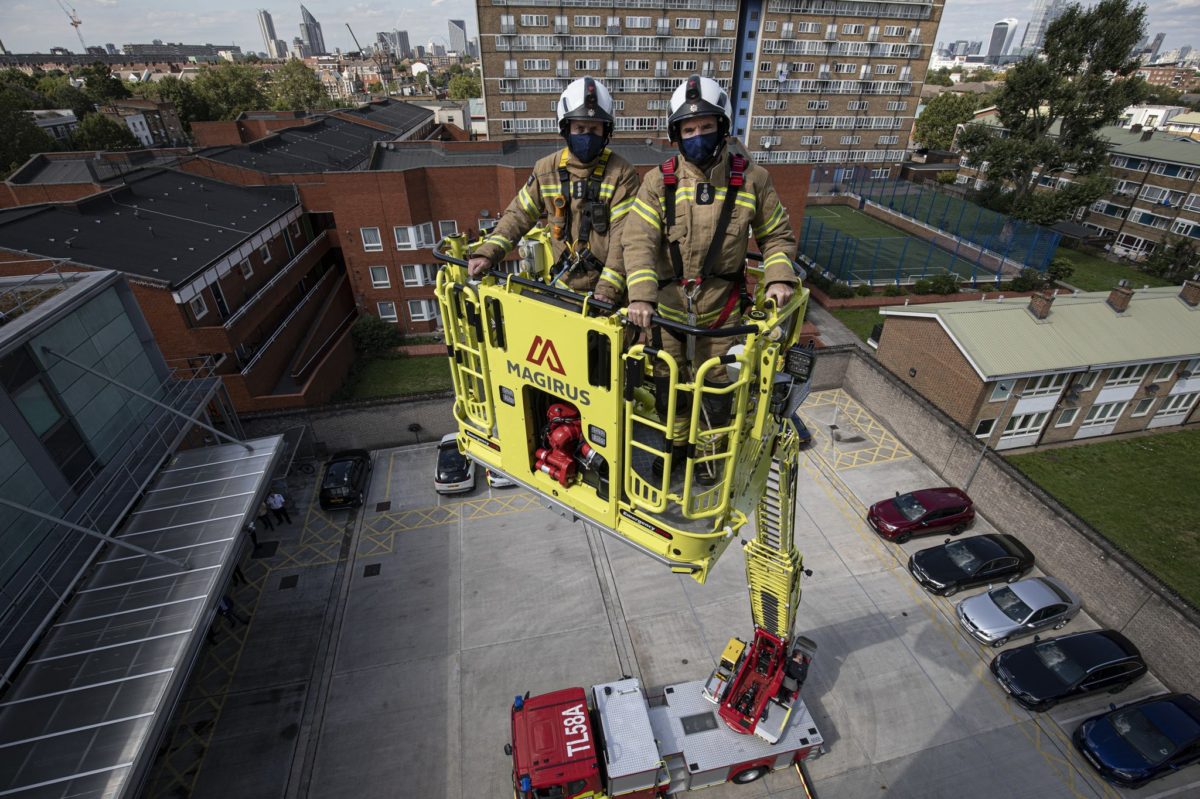 LFB firefighters