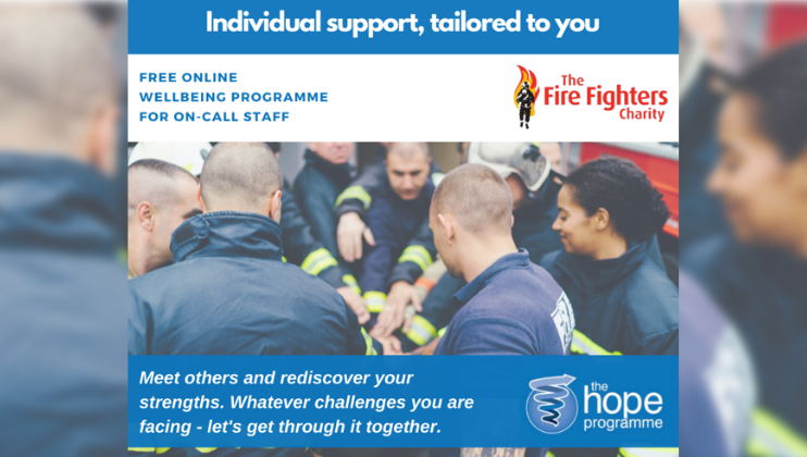 Join our mental health programme for on-call firefighters