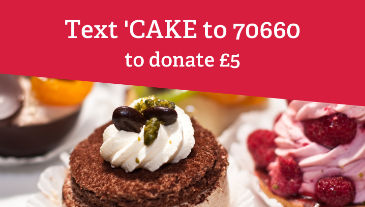 Text ‘CAKE’ to support our fire community