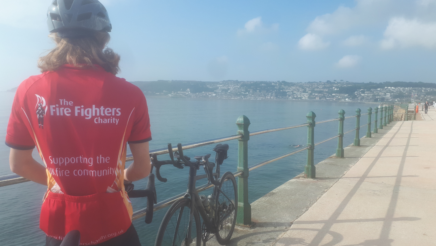 Father and son cycle 217 miles in 2 days for Charity