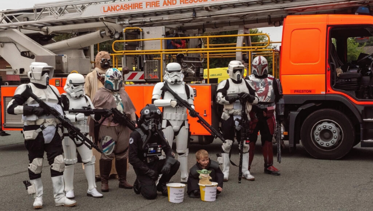 How volunteers in Star Wars costumes are raising thousands for us