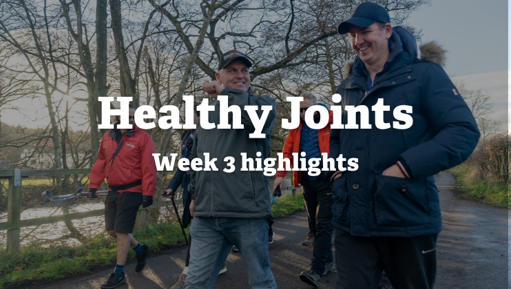 Healthy joints: week 3 highlights