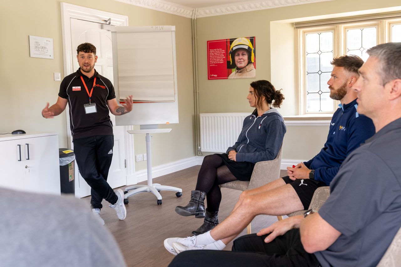 A typical day on our Reset Programme - The Fire Fighters Charity