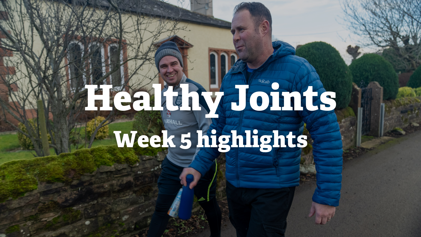 healthy joints week 5