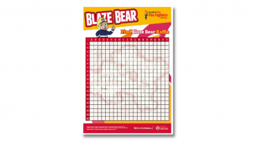 Blaze Bear Treasure Map (A3)