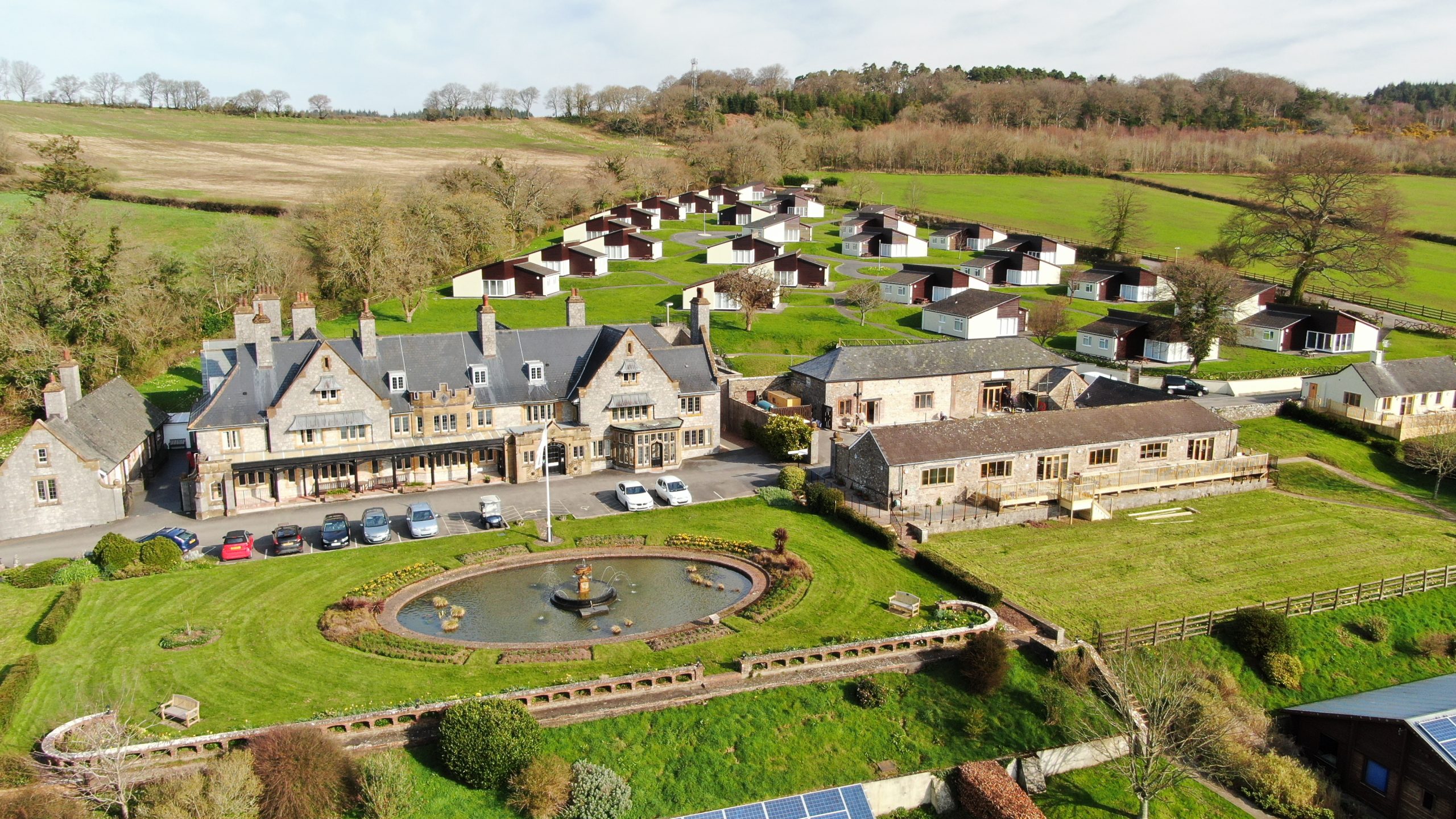 Harcombe House in Chudleigh, Devon