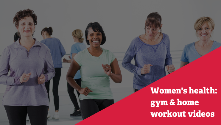 Women’s health: workout videos for strength and balance