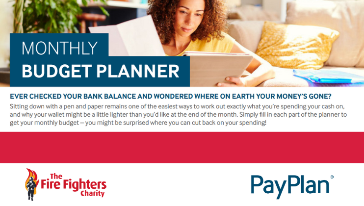 Monthly budget planner