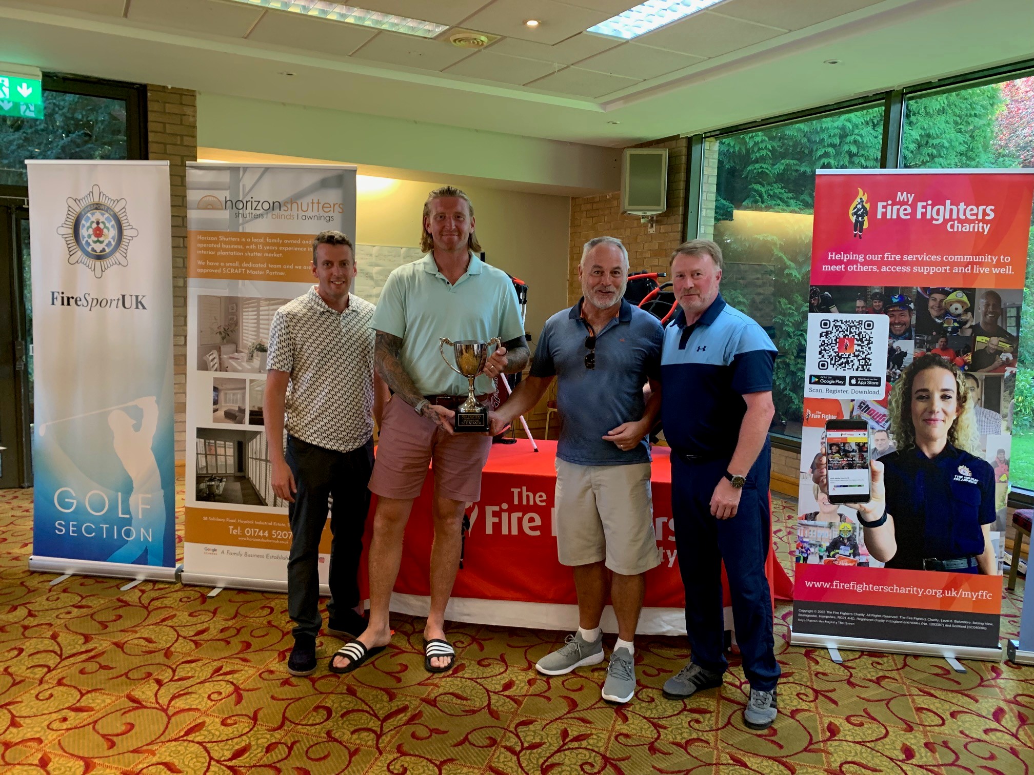 Firefighters’ Charity Golf Cup raises £5.2K for us