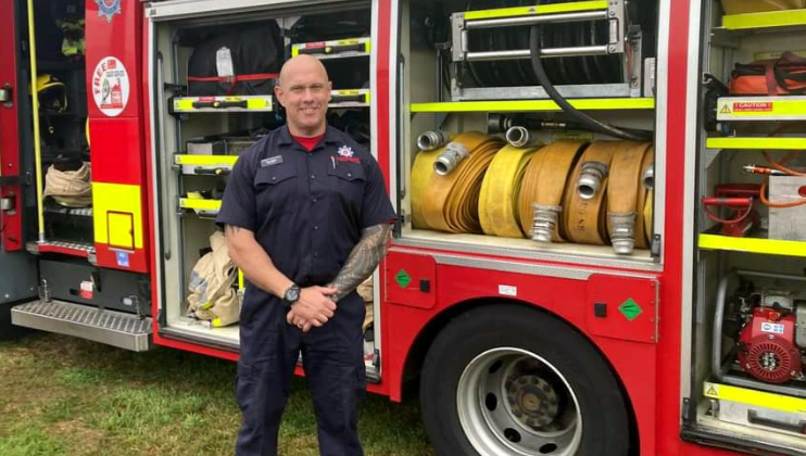 Firefighter’s 24-hour deadlift challenge in aid of us
