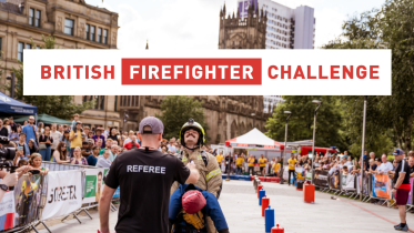 British Firefighter Challenge event logo