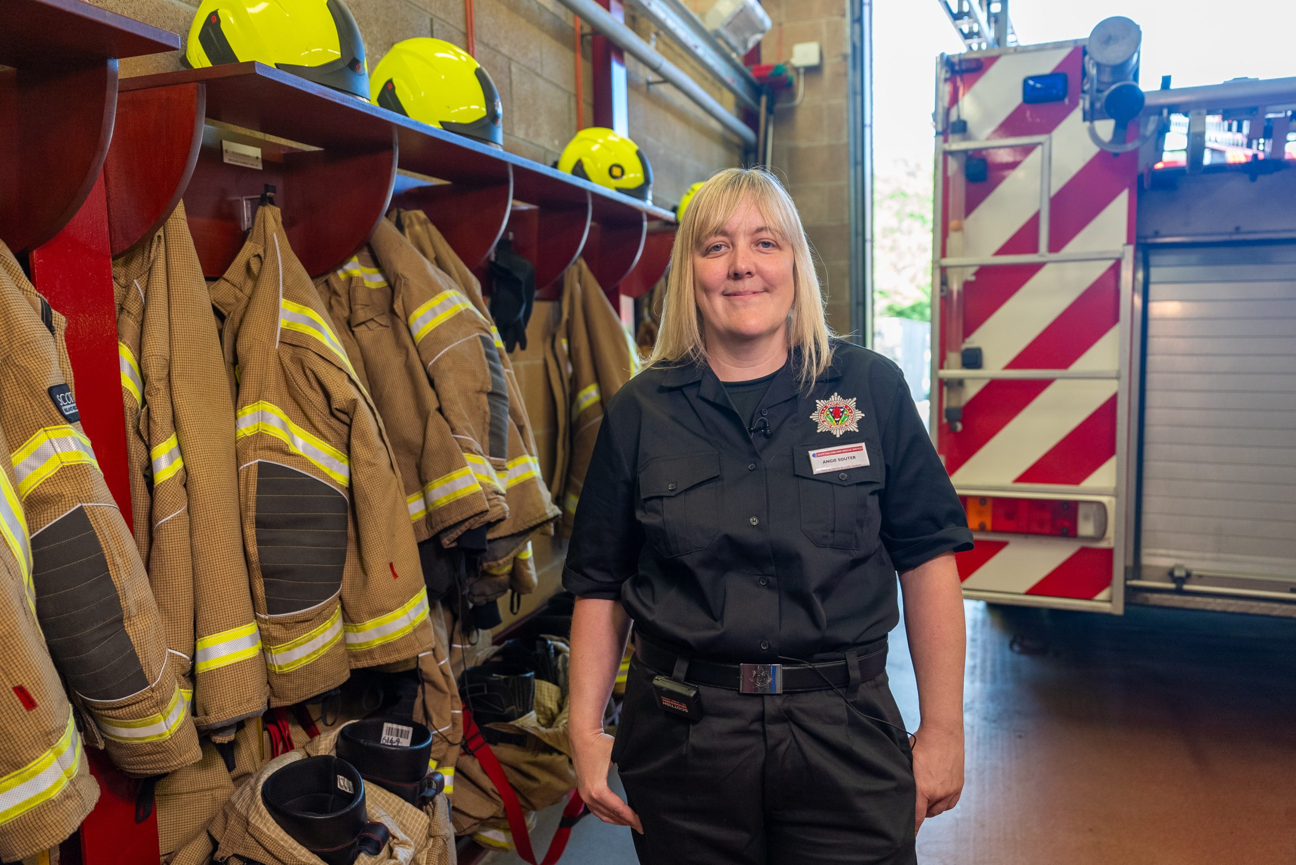 Angie Souter - Scottish on-call firefighter