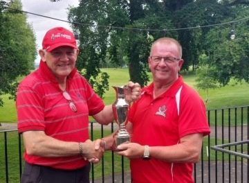 David as 1st Light Infantry golf champion June 2024