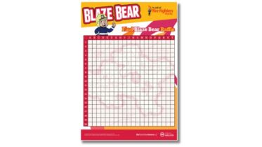 A raffle grid game titled 